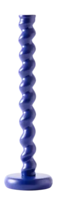 Offre Du Jour Porte-Bougie POLSPOTTEN Twister Dark Blue XL
