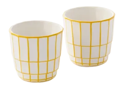 Tasse à Café POLSPOTTEN Digi Yellow (Ensemble de 2) Artisanat