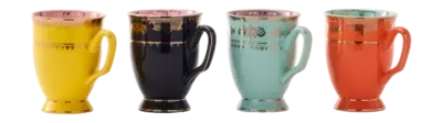Livraison Express Tasses POLSPOTTEN Grandpa Multi (Set van 4)