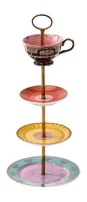 Bon Plan Serviteur POLSPOTTEN High Tea Set Grandpa Multi