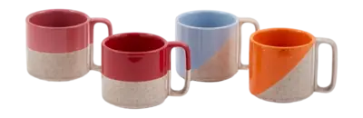 Tasse POLSPOTTEN Empilable Beige (Set de 4) Populaire