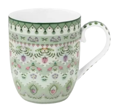 Tasse Pip Studio Lily & Lotus Moon Delight Light Green 145 ml (Lot de 6) Must-Have