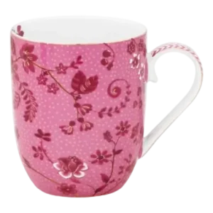 Tasse Pip Studio Jolie Fleurs Rose 145ml (Ensemble de 6) Certifié