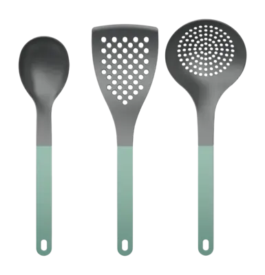 Kit de Cuisine Rosti 2 Optima Nordic Green Nylon (Lot de 3) Nouveauté