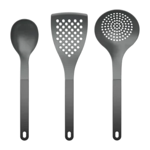 Kit de Cuisine Rosti 2 Optima Black Nylon (Lot de 3) Affaire À Saisir