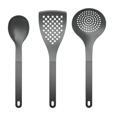 Kit de Cuisine Rosti 2 Optima Black Nylon (Lot de 3) Affaire À Saisir