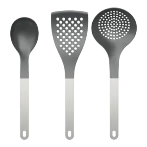 Kit de Cuisine Rosti 2 Optima White Nylon (Lot de 3) Prix Promo