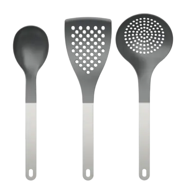 Kit de Cuisine Rosti 2 Optima White Nylon (Lot de 3) Prix Promo