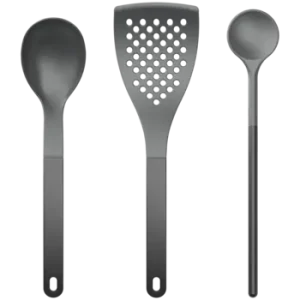 Kit de Cuisine Rosti 1 Optima Black Nylon (Lot de 3) Commander Maintenant