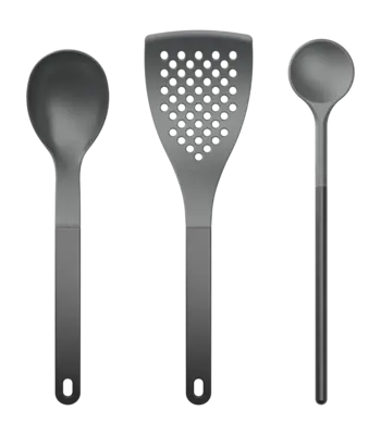 Kit de Cuisine Rosti 1 Optima Black Nylon (Lot de 3) Commander Maintenant