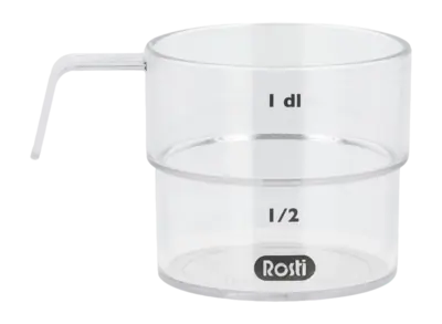 Tasse à Mesurer Rosti DeciLiter Mensura Clair 100 ml Offre Du Jour