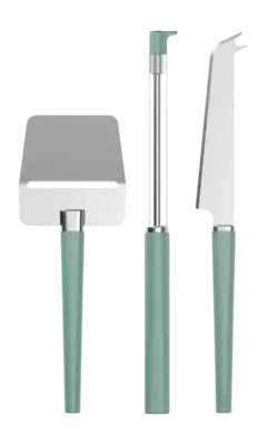 Coupe-Fromage Rosti Emma Nordic Green (Lot de 3) Nouvel Arrivage