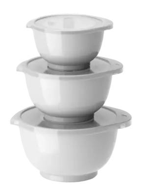 Jusqu’à Épuisement Des Stocks Ensemble de Bols à mélanger Rosti Margrethe Mini Blanc (Set de 3)