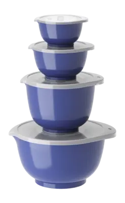 Certifié Set de Bol à Mélanger Rosti Margrethe Electric Blue (4-Pièces)