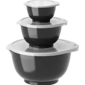 Premium Set Bol à Mélanger Rosti Margrethe Carbon Black (3 pièces)