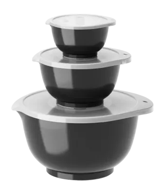 Premium Set Bol à Mélanger Rosti Margrethe Carbon Black (3 pièces)