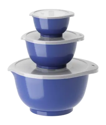 Bols à Mélanger Rosti Margrethe Bleu Électrique (3 Pièces) Prix Choc