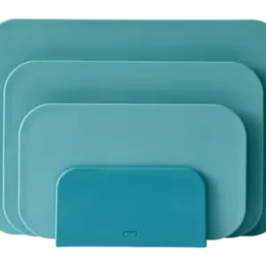 Planche à Découper Rosti set Choptima Nordic Green 35,5 x 26,5 cm (Set de 3 + support) Garantie Incluse