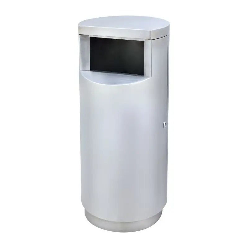 Poubelle 40l en acier inox - Combisteel Prix Bas