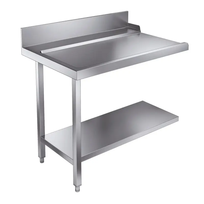 Top Vente Table D'Écoulement Étagère 1100 À Gauche Pour 7280.0045-0046 - Combisteel - 7106.0035