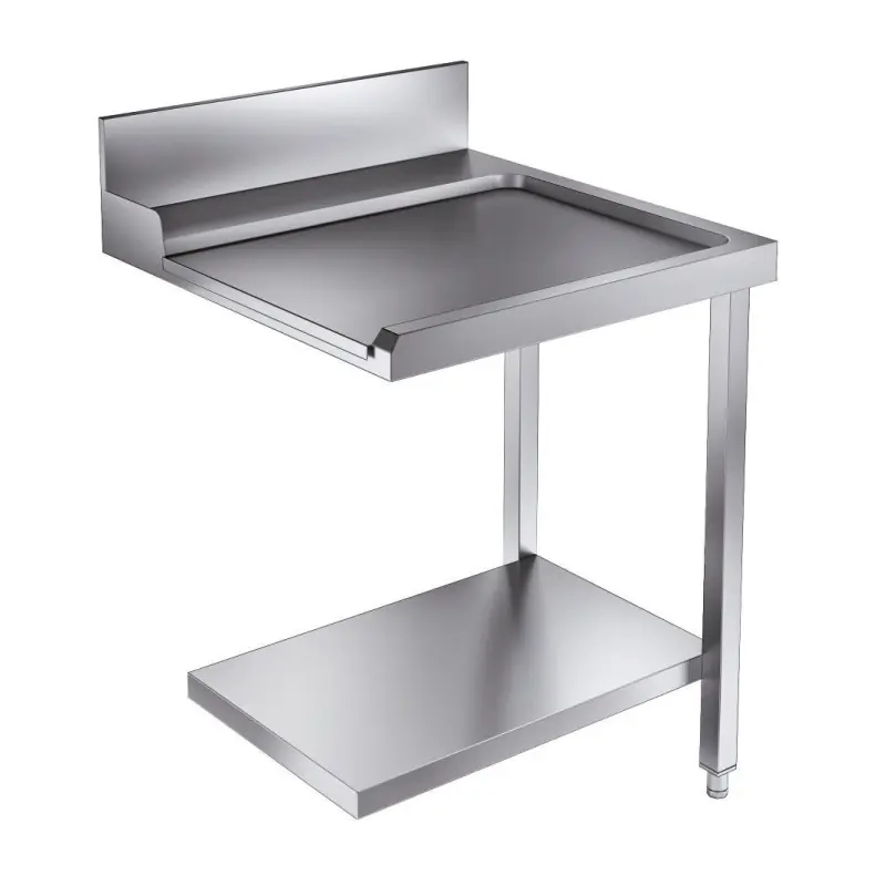 Table D'Écoulement Étagère 700 À Droite Pour 7280.0045-0046 - Combisteel - 7106.0030 Nouvelle Collection