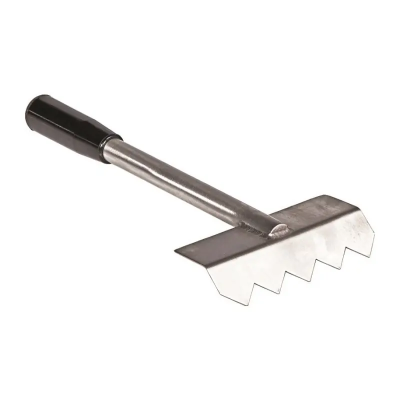 Base 700 grattoir pour grill pierre lavique rainuré - Combisteel Commande En Gros