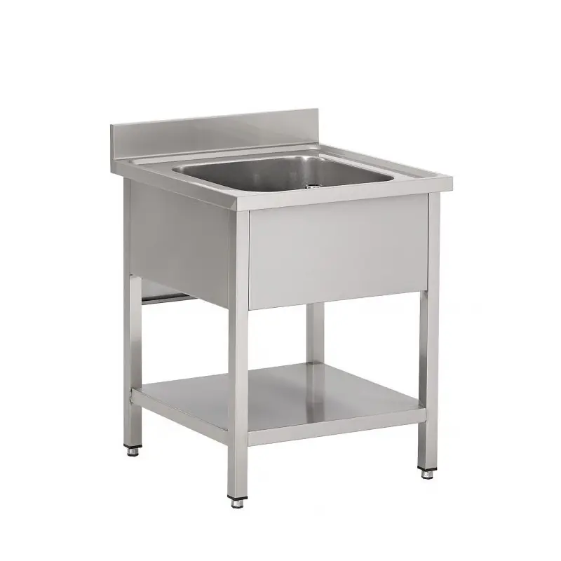 700 bloc-évier étagère H900 mm - Combisteel Soldes