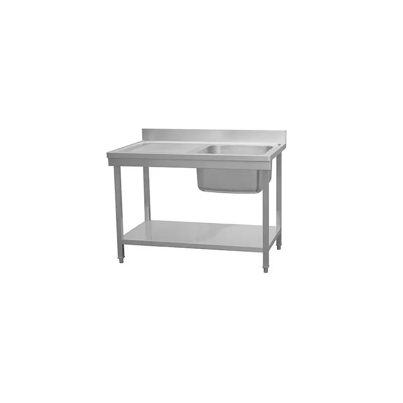 Nouveauté 700 bloc-évier étagère démontable 1 à droite 1200 - Combisteel