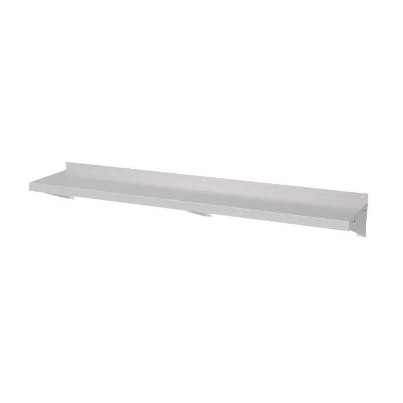 Top Qualité 300 étagère murales en inox incl. consoles - Combisteel
