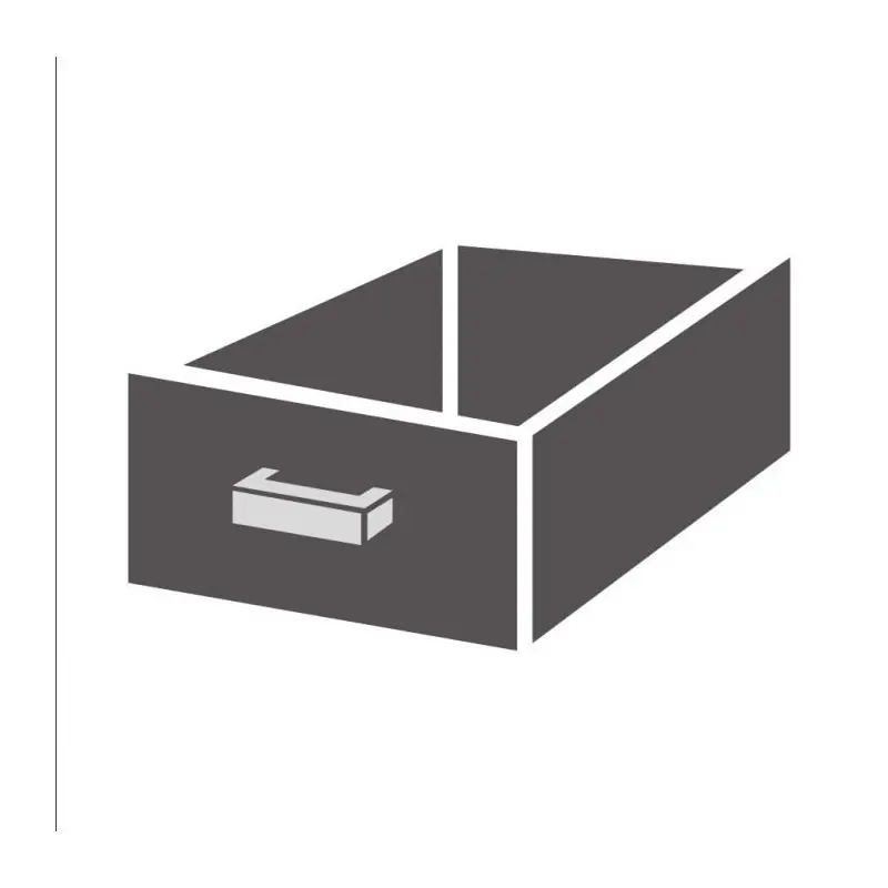 Bloc de tiroirs 1 tiroir pour table 600 - Combisteel Retour Gratuit