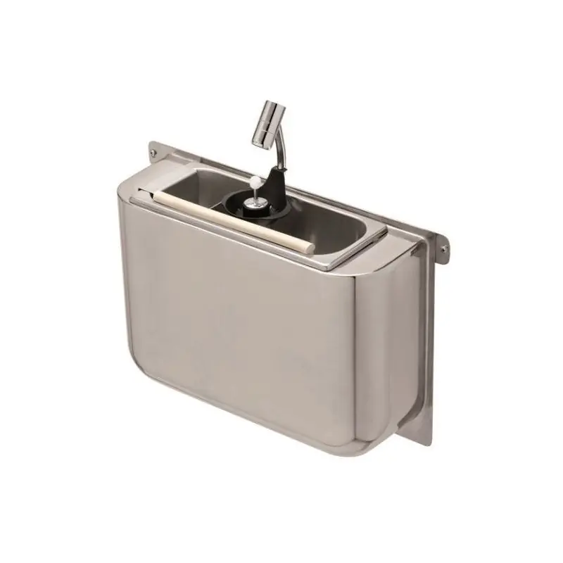 Édition Limitée Cuillère À Glace Évier Avec Douchette 410X120X270Avec Trou D'Évacuation, Raccordement À L'Eau Et Tuyau D'Évacuation - Combistee
