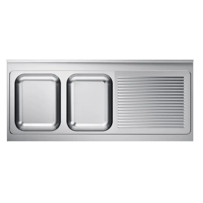 600 Évier 2 À Gauche 2000 - Combisteel - 7013.1400 Dernière Chance