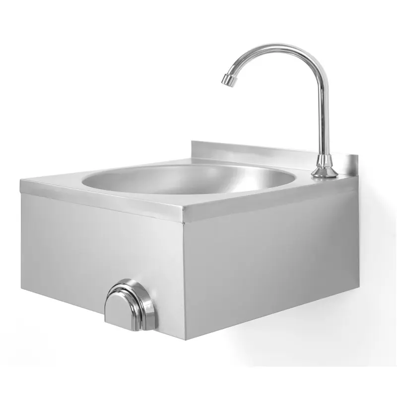 Lavabo Commande Au Genou - Combisteel - 7531.0010 Produit De Marque