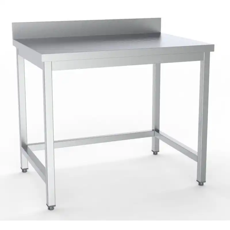700 Plan De Travail Essous Ouvert Bord Relevé Démontable 700 - Combisteel - 7333.0047 Premium