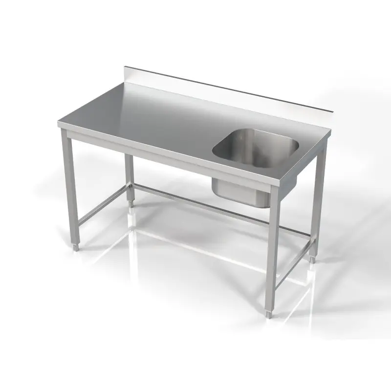 700 Bloc-Évier 1 À Droit 1400 - Combisteel - 7812.0615 Prix Cassé