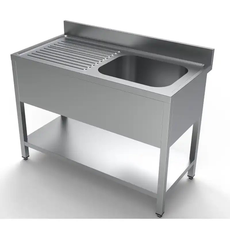 600 Bloc-Évier Étagère 1 À Droite 1200 - Combisteel - 7333.0805 Populaire