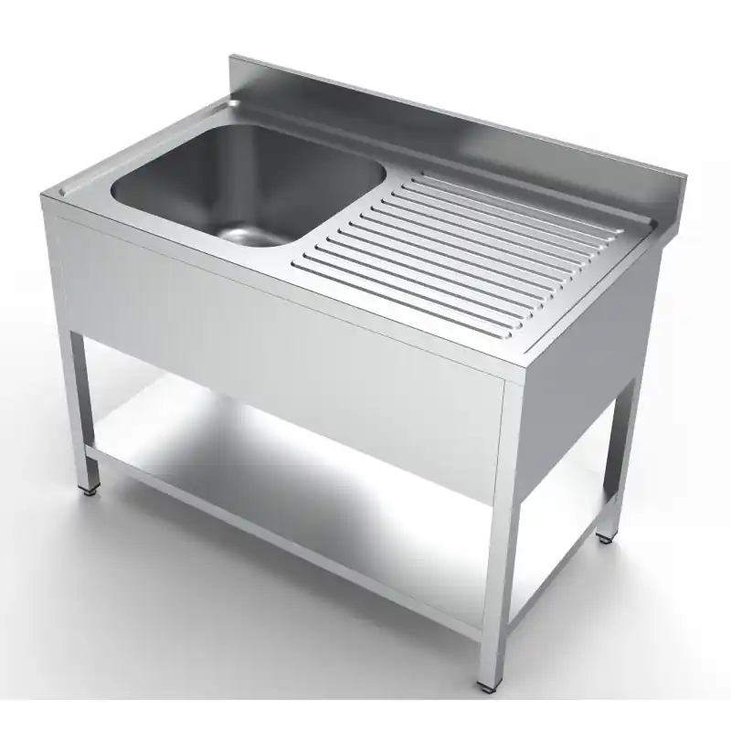 700 Bloc-Évier Étagère 1 À Gauche 1200 - Combisteel - 7333.0830 Offre Du Jour