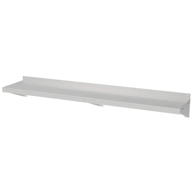 Tendance 400 Étagère Murales En Inox 1600 Incl. Consoles - Combisteel - 7490.0220