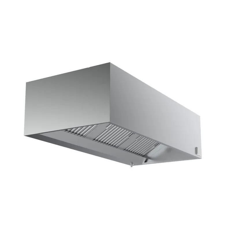 Livraison Gratuite Hotte murale 3000 x 950 - modèle de boîte complet - Combisteel