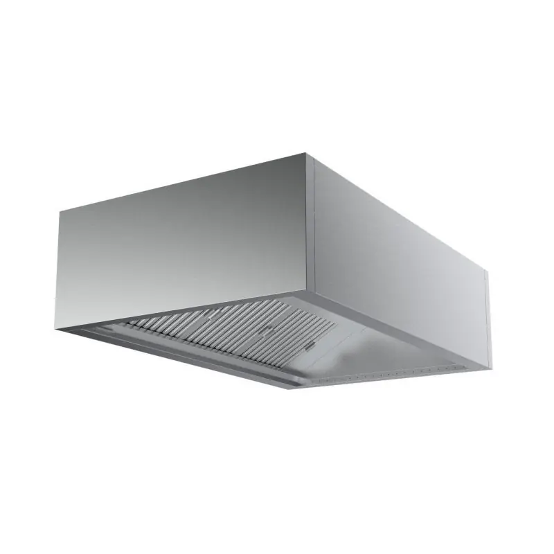 Hotte murale 2400 x 1300 - modèle de boîte complet - Combisteel Offre Du Jour