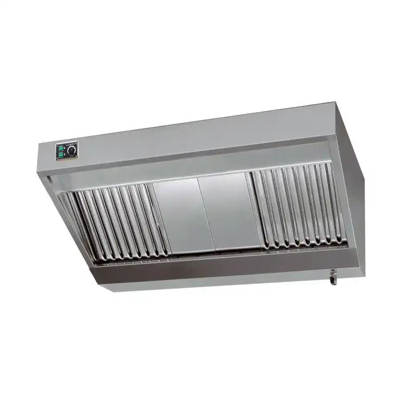 Quantité Limitée Hotte murale 2400 x 1100 - complet - Combisteel