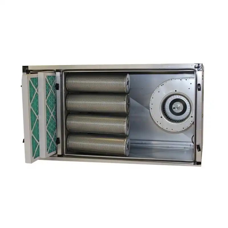 Meilleur Choix Filtre à air avec moteur 2000m3 - Combisteel